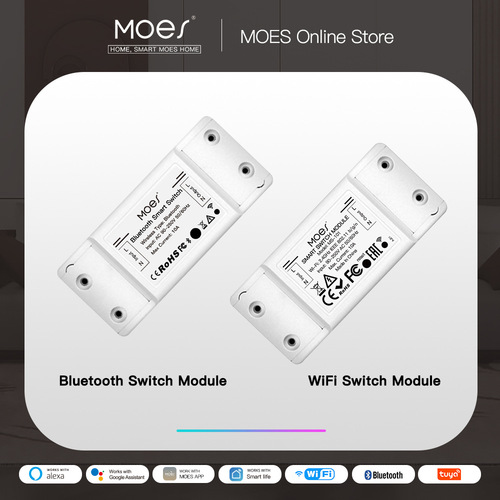 WiFi Tuya smart home light control switch on-off app voice timing wireless remote control smart switch