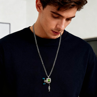 �羳����վ��ƷMini fishing reel necklace����O��݆�朵���