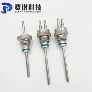 Fermentation Tank Feeding Needle Stainless Steel 316L Threaded Fermentation Tank Feeding Needle Feeding Bottle Inoculation Needle Rd28