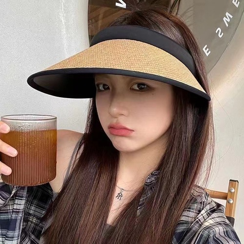 Summer Hat for Women, Summer Sun Protection Bucket Hat, Korean Style Sunshade Hat, Fashion Hair Band, UV Protection