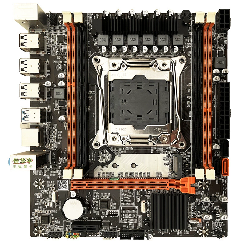 X99 компьютерная материнская плата DDR3 для сервера LGA2011-3 игла E5 CPU v3 v4 M.2 маленькая плата чип B85