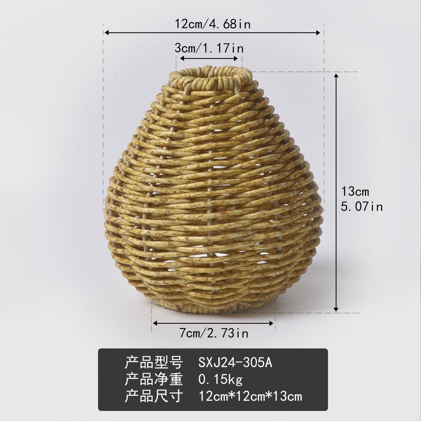 Flores secas de imitación de ratana tejidas flores de alta calidad decoración de escritorio decoración de la sala de estar creativa