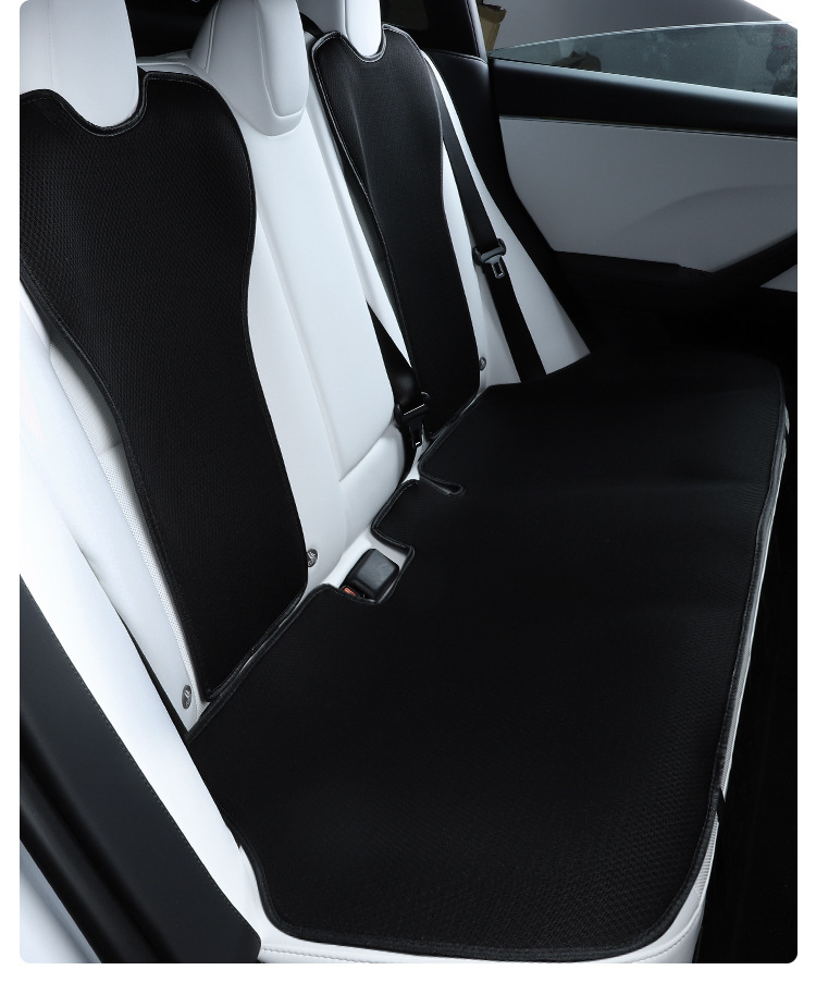 Specially Designed for Foreign Trade, Suitable for Tesla Y Ice Silk Cushion Tesla Edamame Y New Version Seat Cushion Breathable for All Seasons