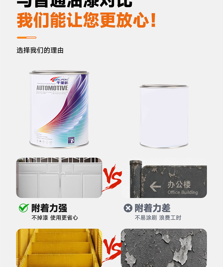 Advertising Sign Paint 2K Quick-Drying Alloy-Free Steel Frame Anti-Rust Paint Container Compartment Matte White Paint Manufacturer Customization