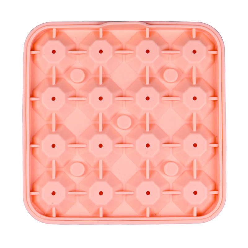 Bandeja de hielo de diamante de 16 diamantes, venta caliente transfronteriza, whisky, bebida fría, molde para cubitos de hielo congelados, fácil de liberar, bandeja de hielo de silicona de diamante para el hogar