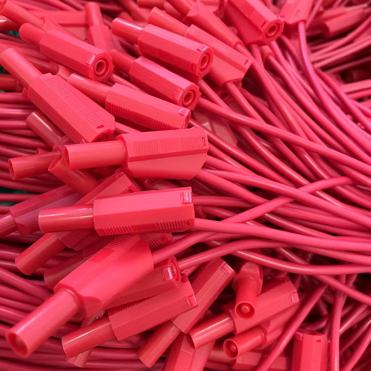 4MM纯铜香蕉头测试线 全安护套型导线  可叠插式连接线K4实验导线