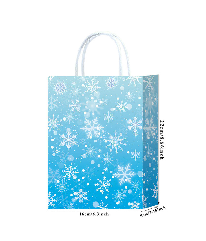 メーカーの新型アマゾン雪花8種類のクラフト紙紙袋手提げ袋ギフトバッグ共通紙袋クラシックファッション|undefined