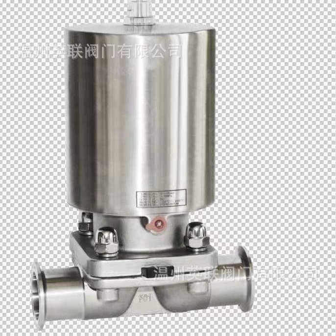 卫生级快装气动隔膜阀食品级制药设备专用气控隔膜阀