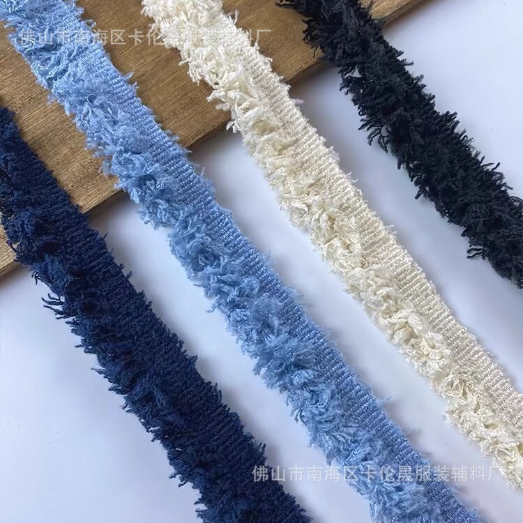 New Style Chanel Tassel Lace Accessories DIY Clothes Placket Cuff Decoration with Shoes and Hats Bag Ribbon Autumn and Winter New Style Chanel Tassel Lace Accessories DIY Clothes Placket Cuff Decoration with Shoes and Hats Bag Ribbon Autumn and Winter