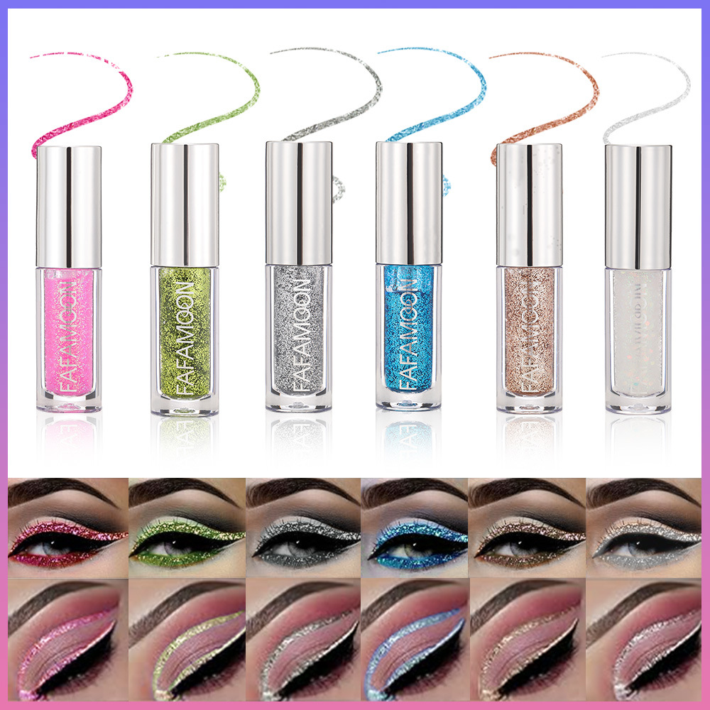 Liquid Eye Shadow Super Flash Sequins Lying Silkworm Pen Brightening Eye Shadow Liquid Sequins Eyeliner Liquid Highlights _voghion.com