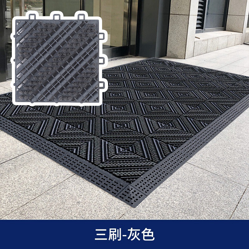 업그레이드된 암호화된 3개 브러시(회색 브러시)