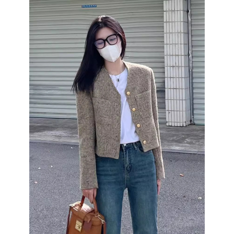 2025 French Style Fragrant Coat Elegant Socialite Cardigan New Tweed Jacket Short High-end Top