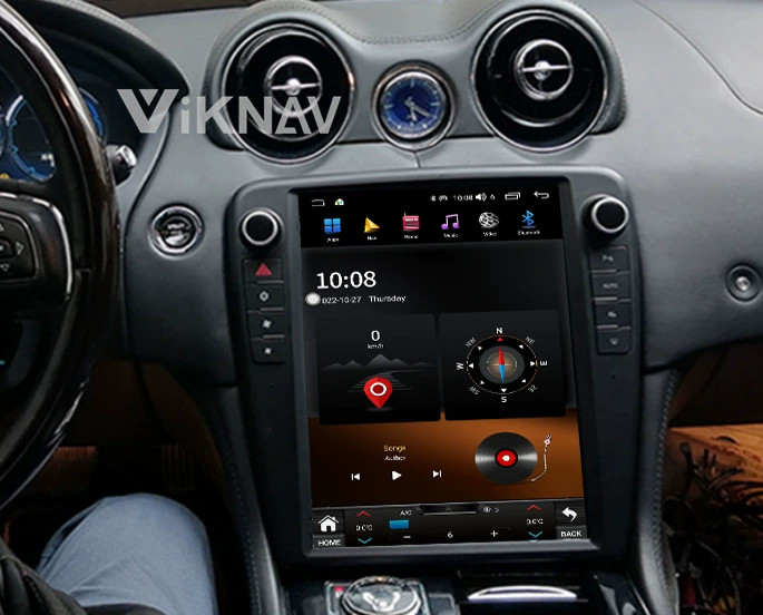 Подходит для Jaguar XJL 12,1-дюймовый дисплей Android большой экран модифицированного центрального GPS-навигационного управления беспроводной CarPlay
