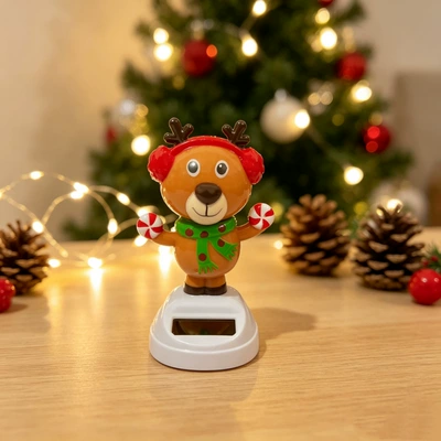 Car ornaments automatic swing doll car - 5510cm-gross-weight-39g-candy-packaging-double-sided-stickers