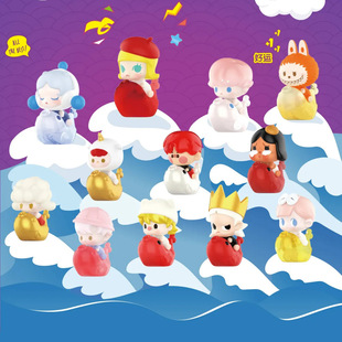 POPMART Bubble Mart Bubble Cute Grain Meets Koi Series Doll Blind Bag Fashionable Cute Toy Gift