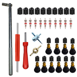 Car tire valve installation tool set valve core screwing tool TR412 valve tool 413