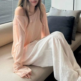 时尚休闲套装;连衣裙;女式针织衫