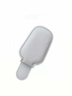 Car-Mounted Glasses Clip, Sunglasses, Car Glasses Clip/Bill Clip - light-gray