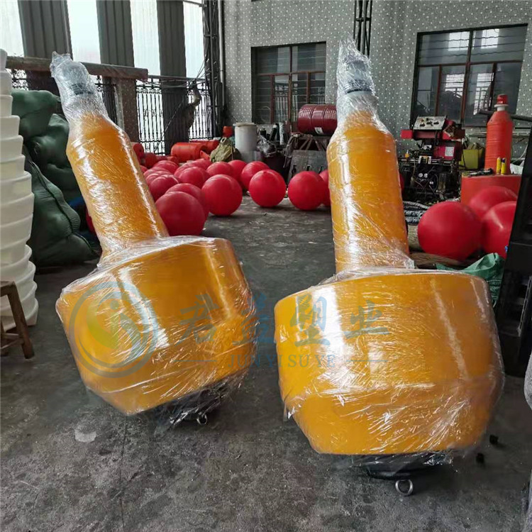 水上作业警示浮鼓 1.2米1.5米直径海上常用红色聚乙烯标志浮标