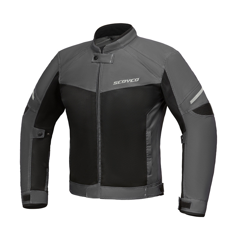 Motorpak voor heren, schokbestendig, racepak, zomerse mesh kleding, outdoor fietspak_voghion.com