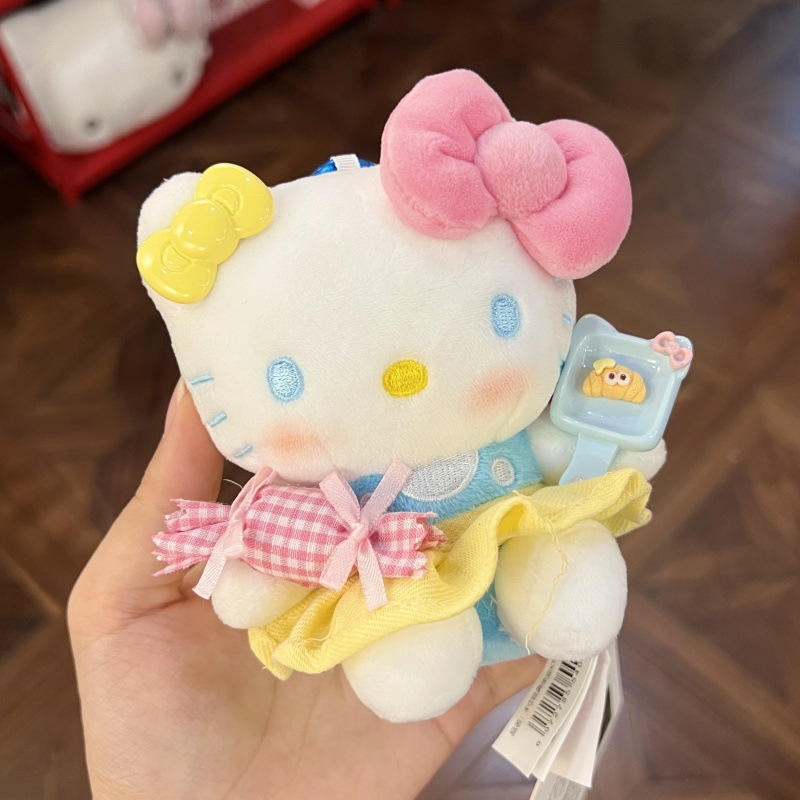 网红爆款kitty换装HelloKitty正版钥匙扣装饰少女感可爱风挂件|undefined