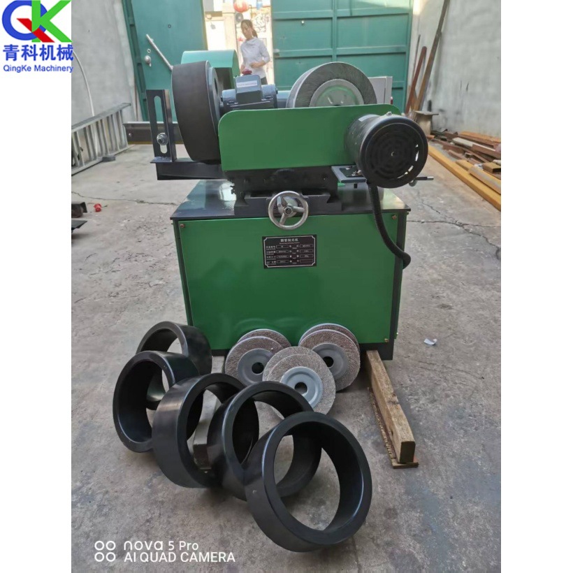 全自动外圆抛光机 金属管材表面处理设备 金属圆管外表面研磨机