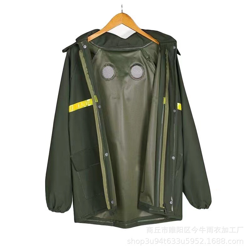 Raincoat Men's Suit Women's Cycling Takeaway Rider Fishing Separates Rain Pants Full Body Rainproof Rain Suit Waterproof