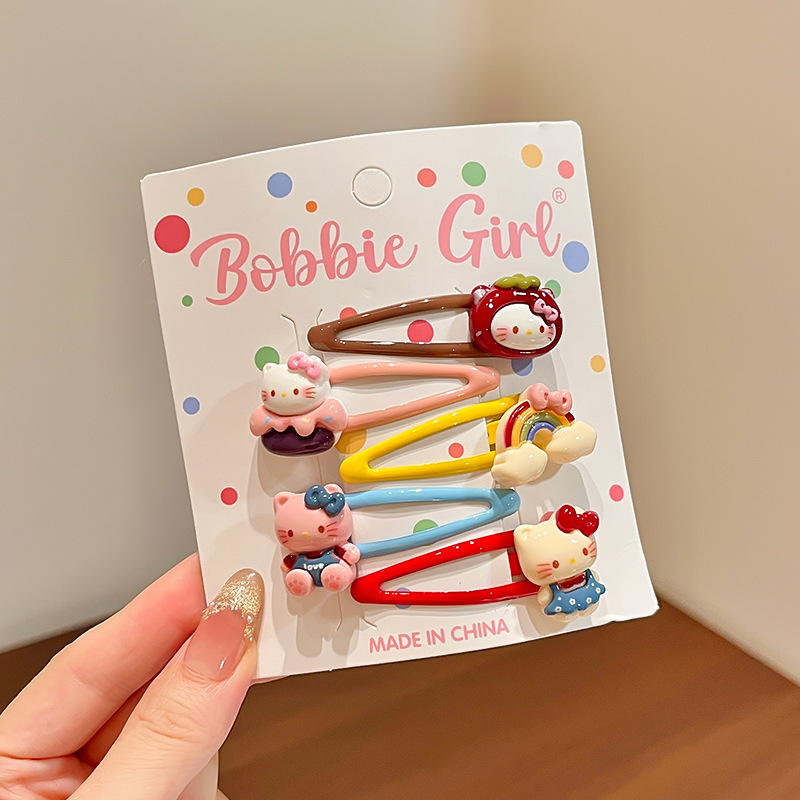 F9048-5# cat rainbow bb clip five-piece set