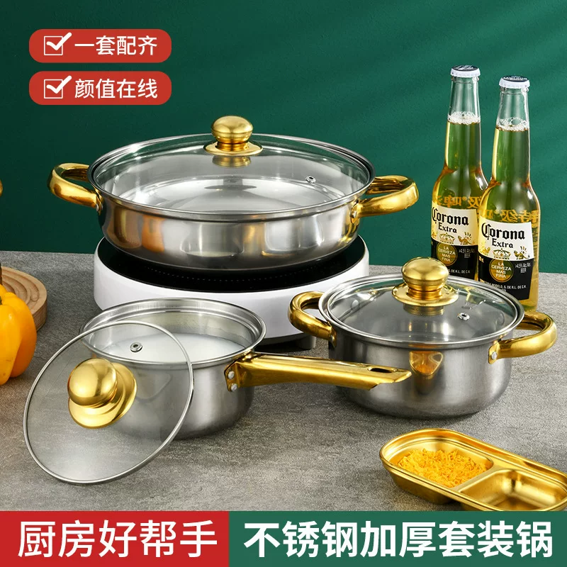 Set stainless steel, wholesale, 3 piece set