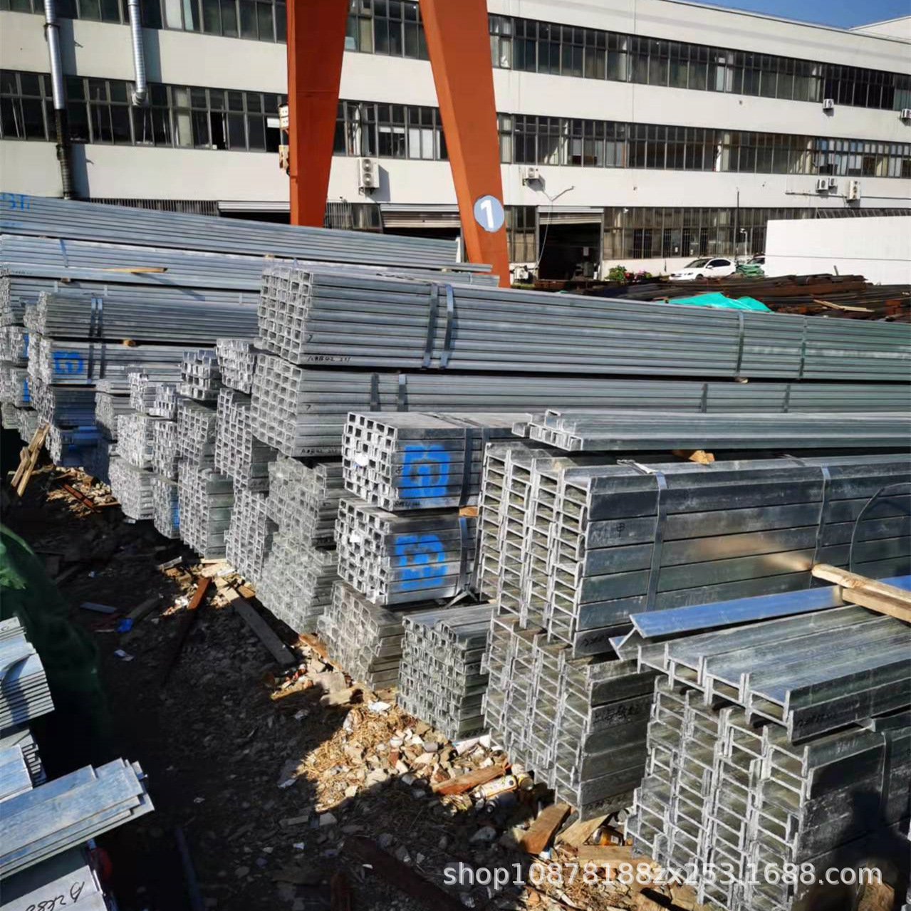 热轧槽钢 现货8号槽钢 Q235B防城港  热轧工字钢10号镀锌槽钢 日