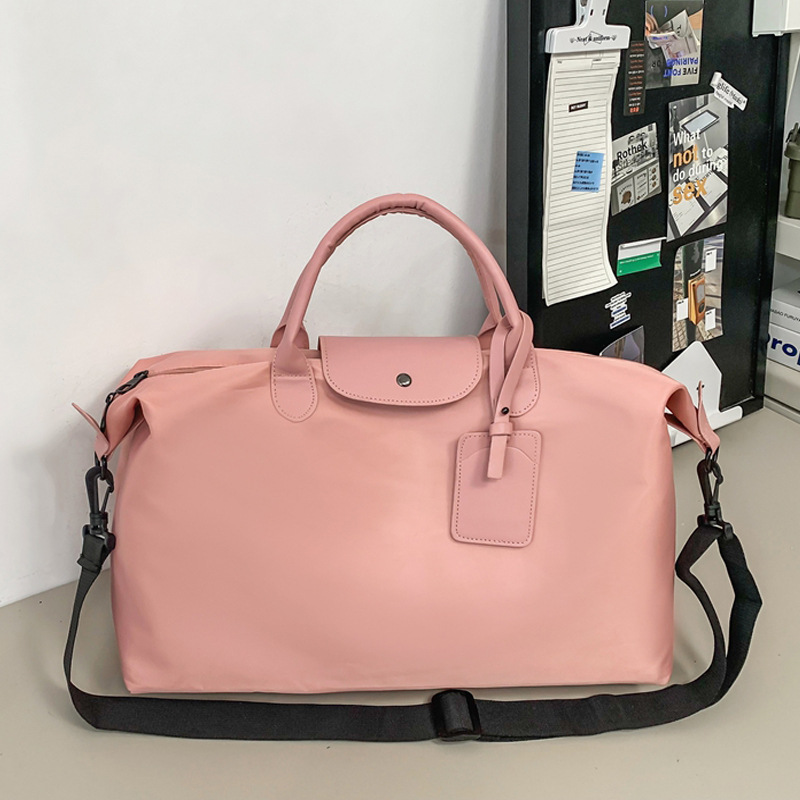 Bolso de viaje de viaje de viaje de corta distancia de gran capacidad Bolsa de equipaje de viaje de almacenamiento ligero Bolsa de deporte de hombro al por mayor