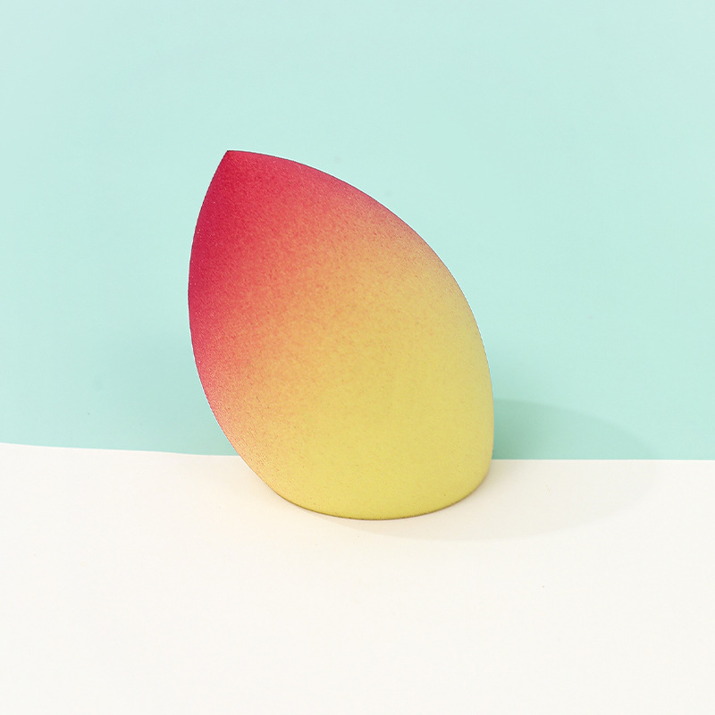Fábrica personalizada color degradado belleza huevo soplo de polvo no come polvo color esponja huevo poliuretano maquillaje maquillaje huevo transfronterizo