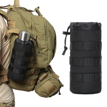 户外迷彩战术杯套水壶袋MOLLE水杯套包登山骑行装水壶保温杯挂包