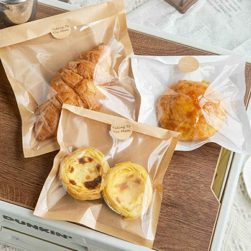 [Вся коробка оптом] Упаковочный пакет для хлеба из бублика