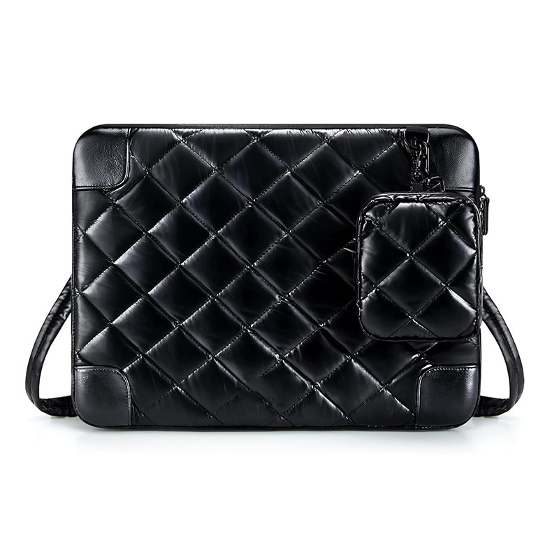 Nueva funda de computadora portátil bolso de computadora portátil a prueba de agua bolso de mano de computadora portátil correa de hombro