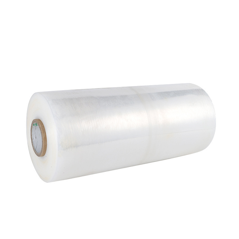 Procesamiento de película estirable personalizada personalizada 50cm embalaje película estirable embalaje industrial PE película de plástico película estirable transparente