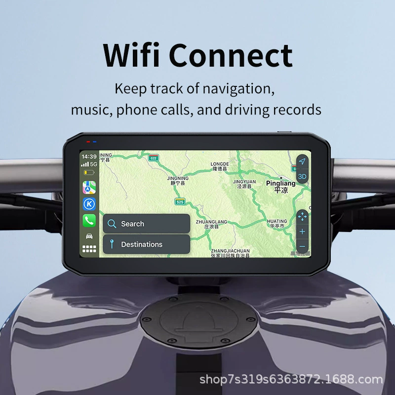 [Наличие на складе: мото-навигация с видеорегистратором, беспроводной CarPlay зеркалирование, HD двухканальный видеорегистратор 1080p]