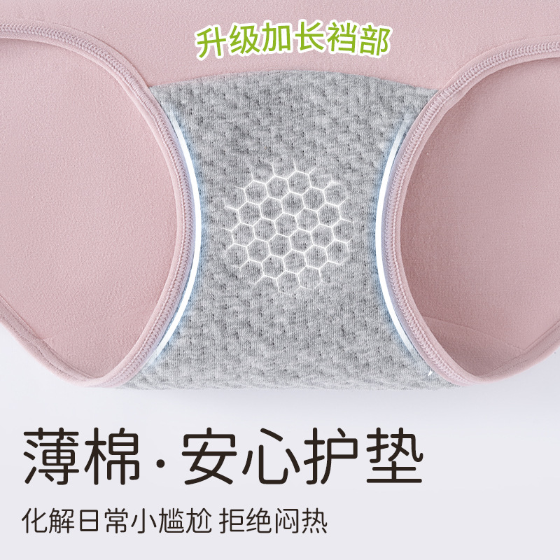 Mujeres con fugas de orina, fugas de orina de mediana edad y ancianos, absorción de agua, lavado, período de tía, pantalones a prueba de fugas, cintura alta, abdomen, ropa interior transpirable para mujer