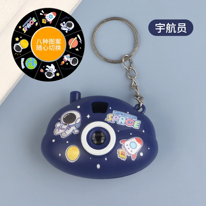 Creative classic small camera, cute keychain, toy, pendant, cloud