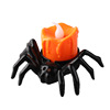 Pumpkin lantern, layout, decorations, LED props, electronic candle, night light, jewelry, halloween, spider