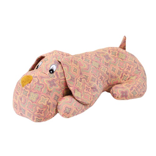 Double layer yarn puppy pillow plush toy dog ​​doll sleeping pillow doll birthday gift gift wholesale removable and washable