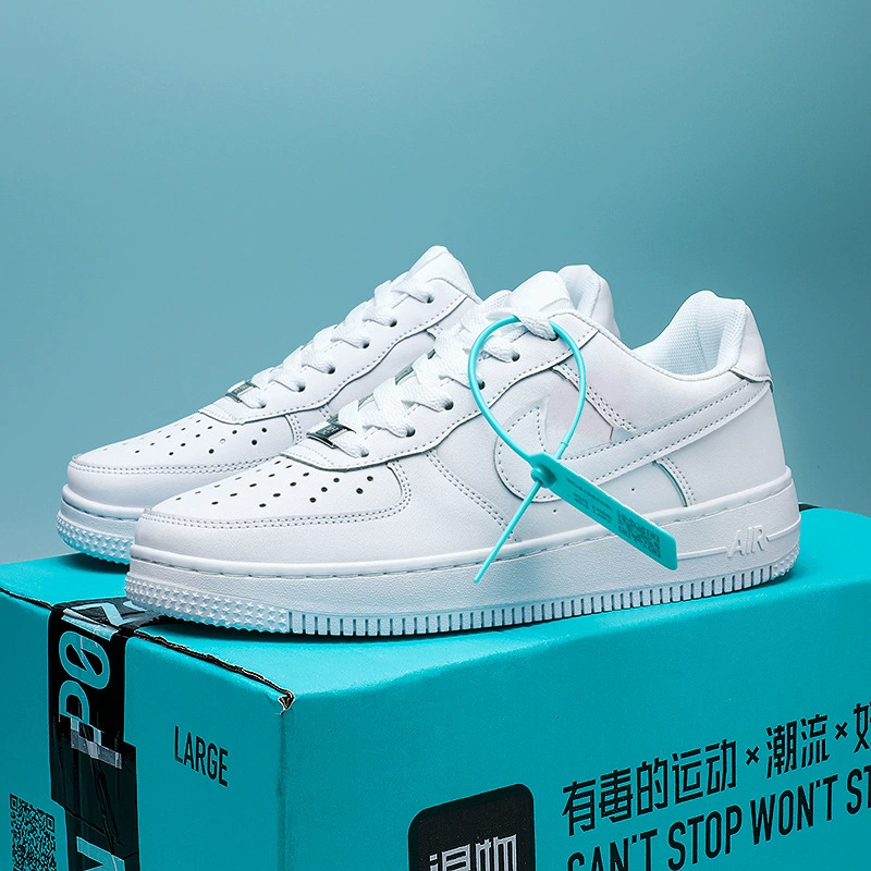 Nike Air Force 1, Air Jordan, низкие кеды для отдыха, дышащая спортивная обувь