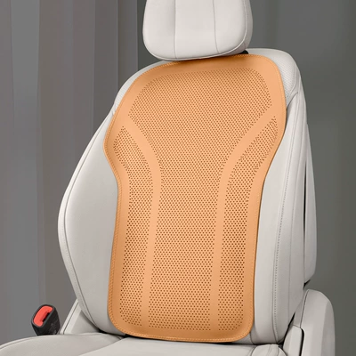 Car seat cushion universal four-season: Seat cushion, seat cover - a-thin-akiyama-chestnut-cushion