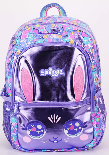 Australia smiggle mochila escolar para estudiantes de primaria y secundaria mochila para niños bolsa de ocio al aire libre mochila de dibujos animados de gran capacidad