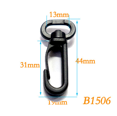 El fabricante tiene en stock accesorios para equipaje, clips de plástico para perros, ganchos giratorios, ganchos para correas de hombro, ganchos para mochilas. image 24