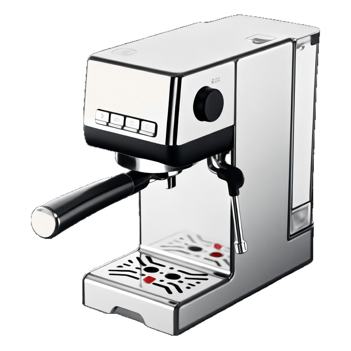 Máquina de café espresso portátil de acero inoxidable de alta calidad semiautomática máquina de café italiana Barista