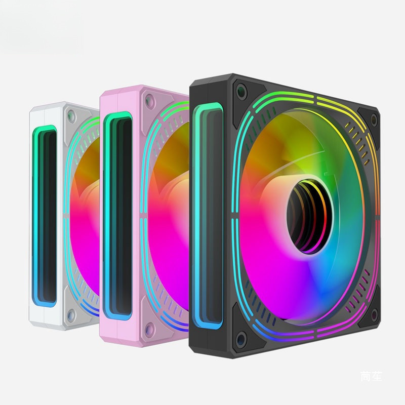 プリズム 6Pro 第二世代 第四世代 12CM シャーシ冷却ファン 5V3 ピン GB マジック PWM 温度制御ファン|undefined