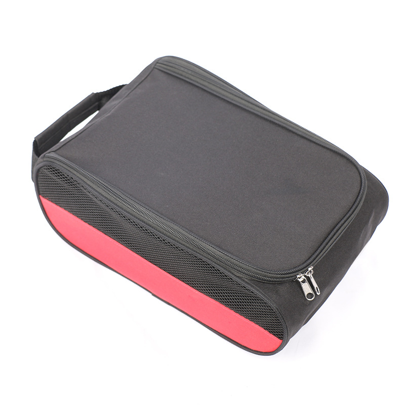 Bolsa de zapatos de golf bolsa de ropa bolsa de zapatos portátil bolsa de almacenamiento bolsa de almacenamiento se puede ajustar el logotipo de cuatro colores
