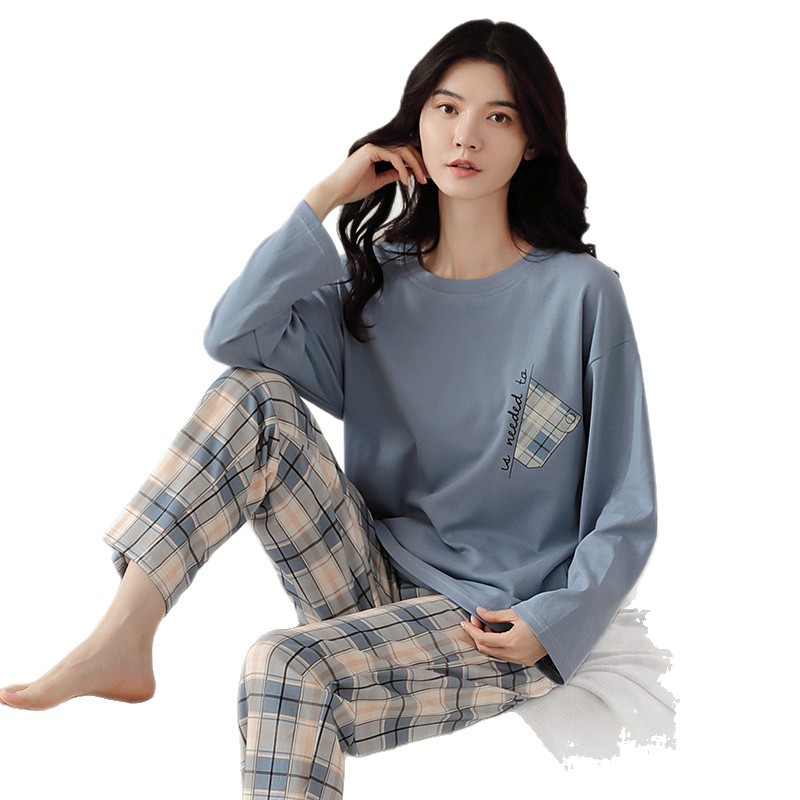 신상 여성 긴팔 잠옷 상하세트 봄가을 겨울 외출 가능한 캐릭터 홈웨어 파