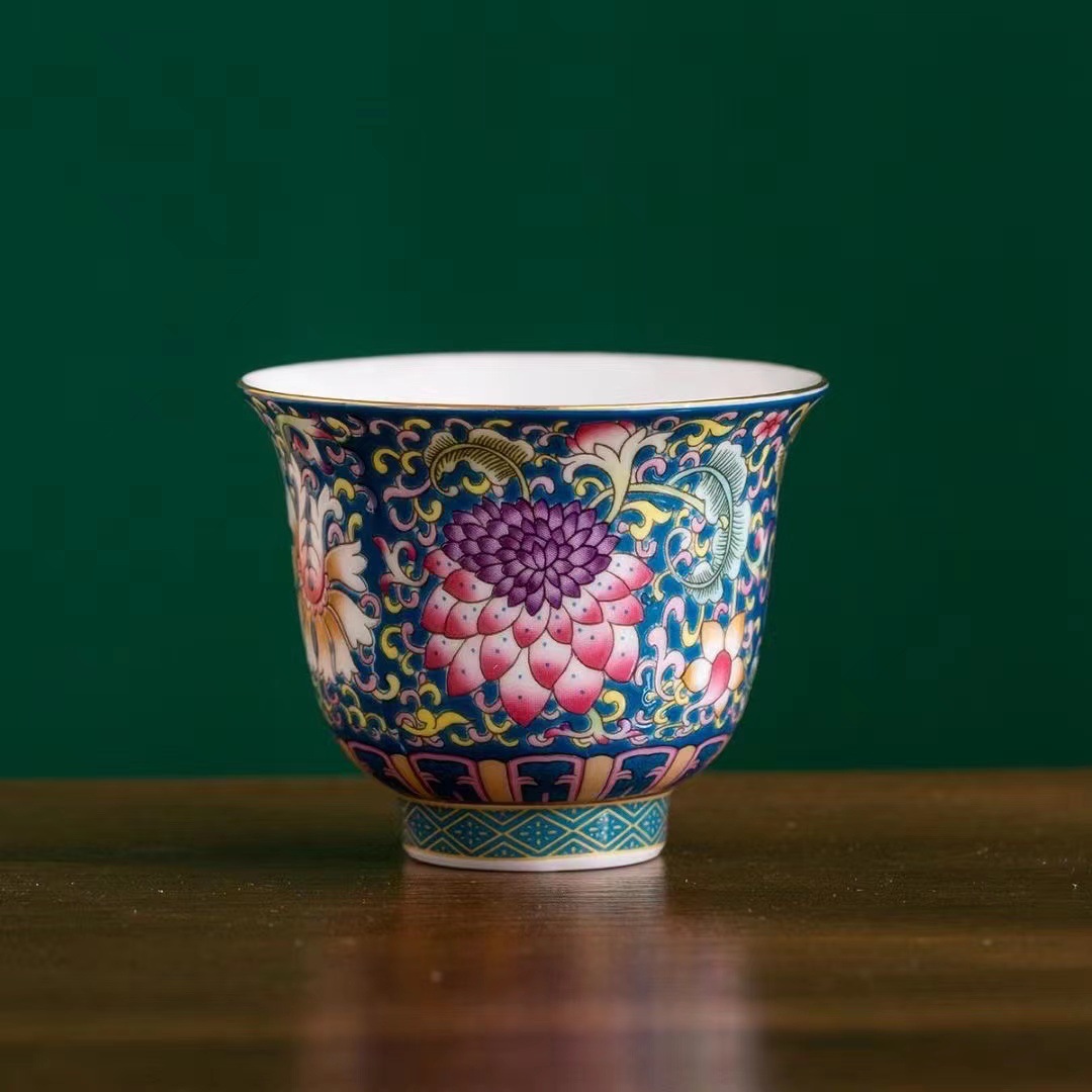 Light blue cup